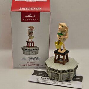 Hallmark 2024 DOBBY Storytellers Harry Potter & the Chamber of Secrets Wizard